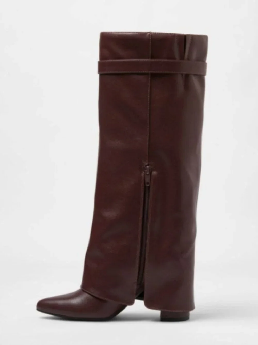A New Day - Women’s Tambra Boots with Memory Foam Insole, Burgundy 6M